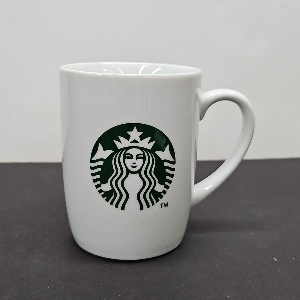 Starbucks 2013 Dark Green Classic Mermaid Siren Logo Collectible Coffee Mug Cup